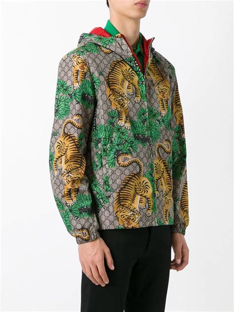 gucci tiger lightweight jacket replica|gucci tiger collection.